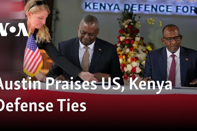 Austin Praises US, Kenya Defense Ties