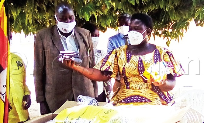 Terego residents 'advised' to wear masks in turns Terego residents 'advised' to wear masks in turns