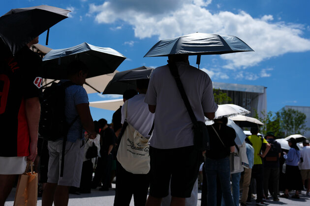 JAPAN-OSAKA-HEATWAVE
