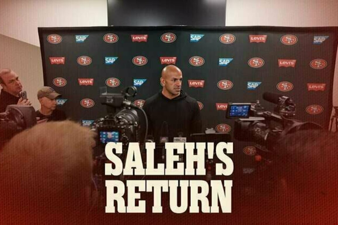 Then and Now: Robert Saleh Returns to 49ers With a New 'Perspective'