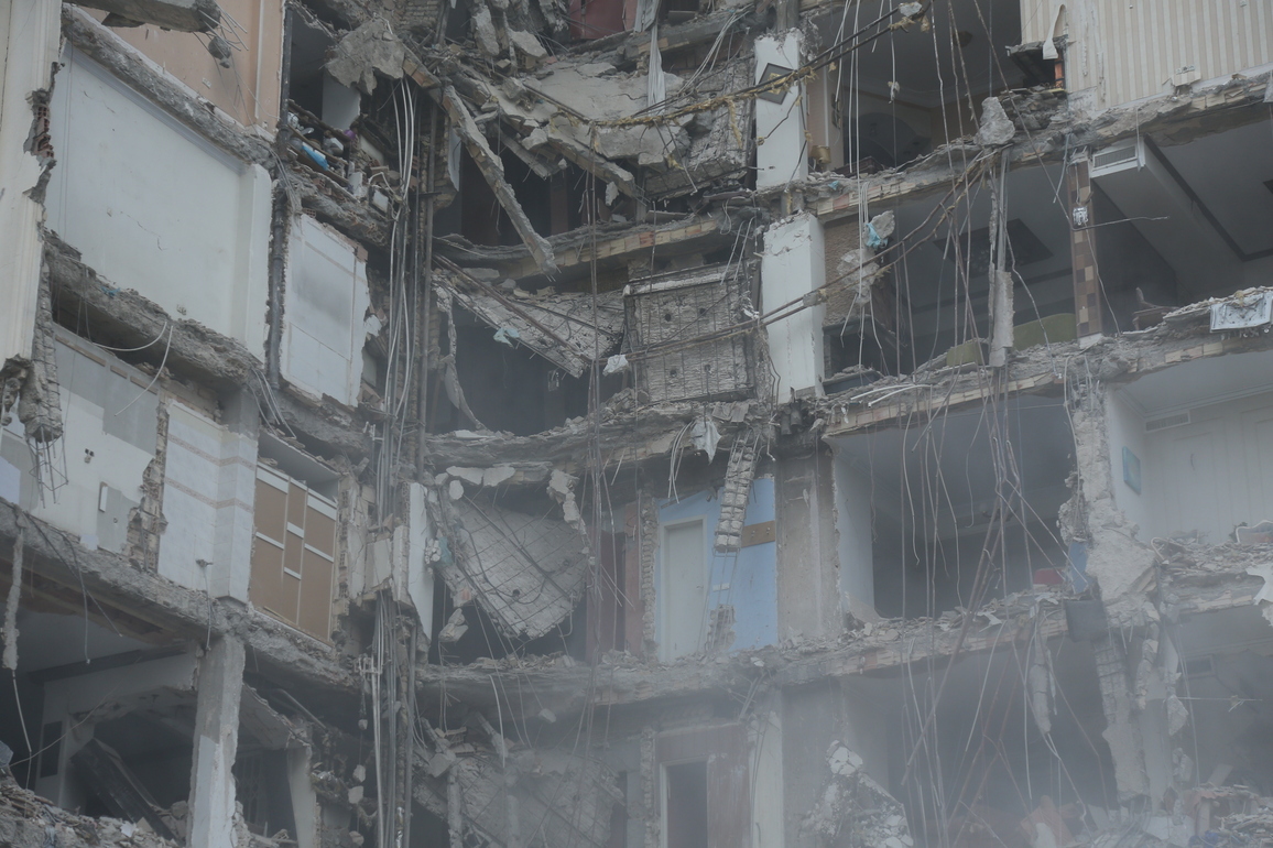 (SpotNews) IRAN-TEHRAN-DESTROYED BUILDINGS
