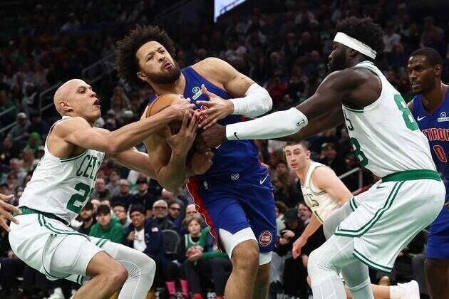 Cade Cunningham sparks Pistons past Celts for fourth straight win