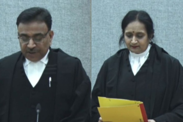 Chief Justice administers oath to Delhi HC's new judges Renu Bhatnagar, Rajneesh Kumar Gupta