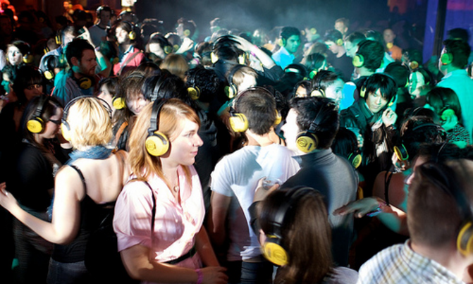 Silent disco gaining fans Silent disco gaining fans