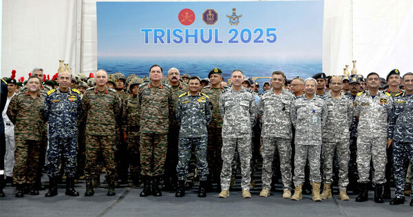 Tri-Services Exercise 'Trishul' showcases integrated joint readiness ...