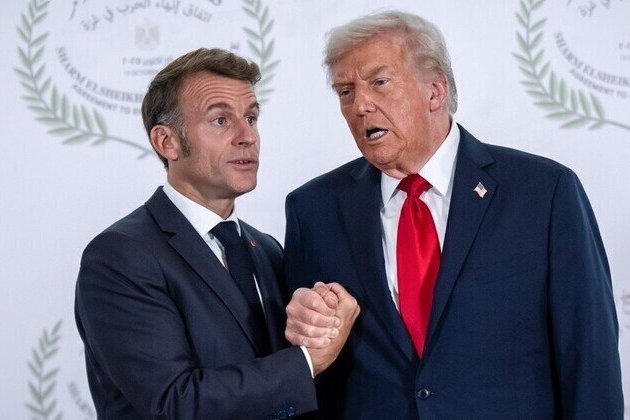 Trump discloses private message from Macron