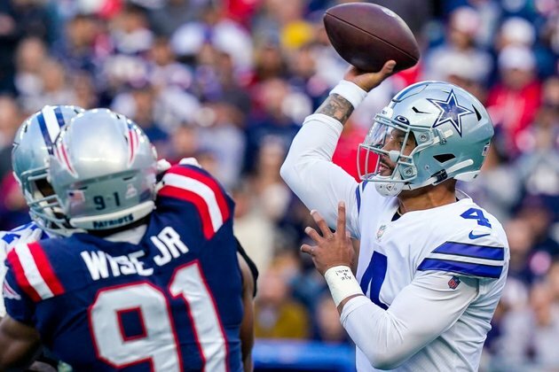 Updates: Dak Nominated For Weekly Passing Award