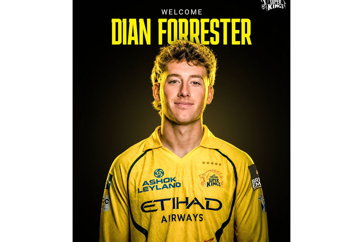 IPL 2026: Dian Forrester replaces Jamie Overton in CSK squad for remainder of season