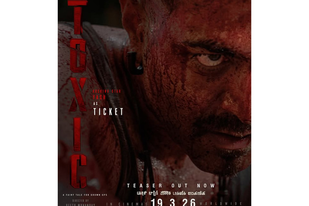 Yash stuns fans with clean-shaven look as Ticket in 'Toxic'