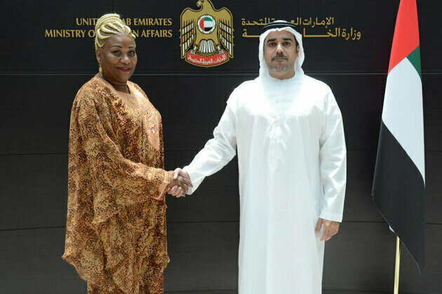 Deputy Director of MoFA's Dubai Office receives credentials of Consul General of Republic of Angola