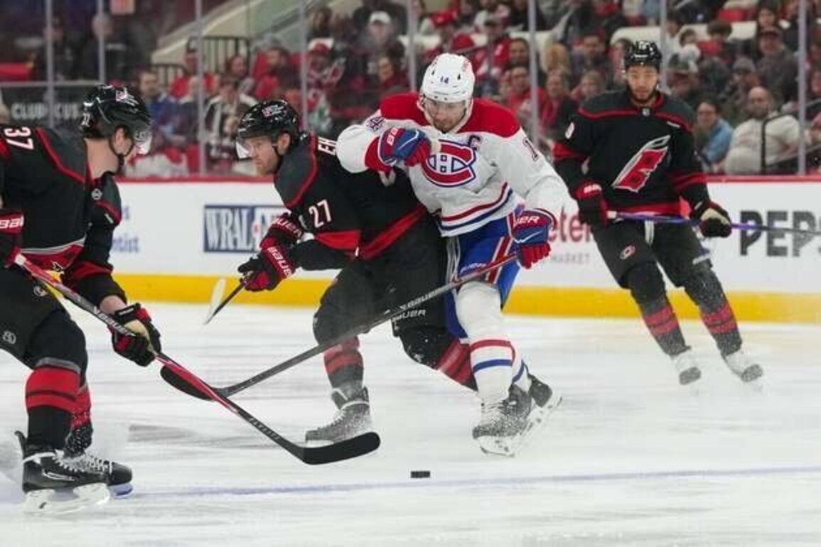 Canadiens rally past Canes, spoil Sebastian Aho's big game