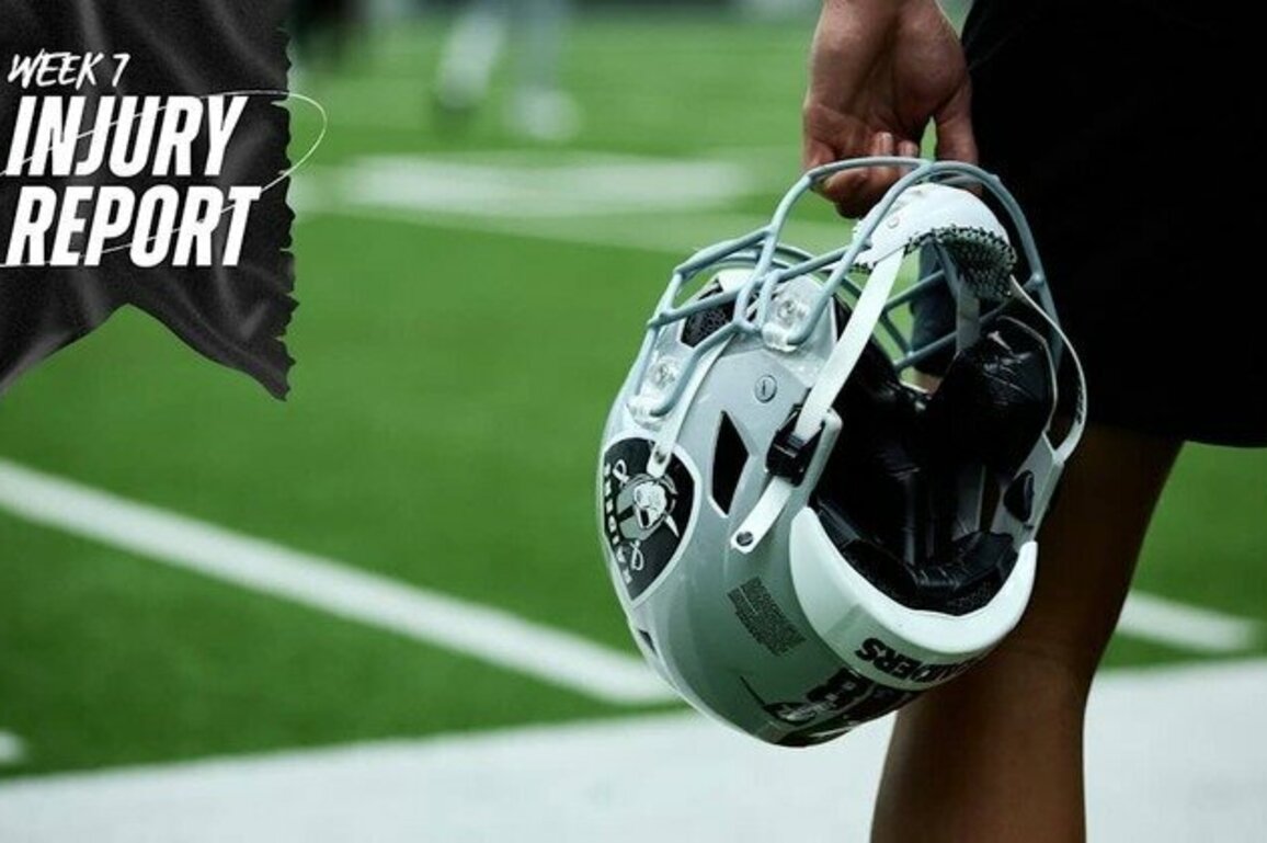 Raiders-Chiefs Week 7 Injury Report