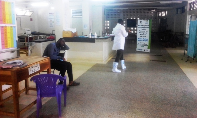 Masaka Hospital mental ward turns into coronavirus isolation center Masaka Hospital mental ward turns into coronavirus isolation center