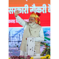 Double-engine government is moving forward by taking both Rajasthan's heritage and development together: PM Modi