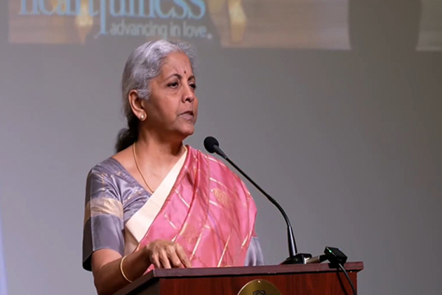 "PM Modi's leadership is making a difference for India" - Nirmala Sitharaman