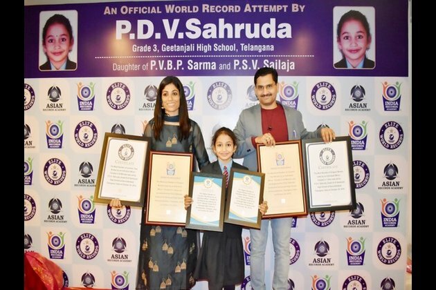 Hyderabad girl sets two world records in different disciplines