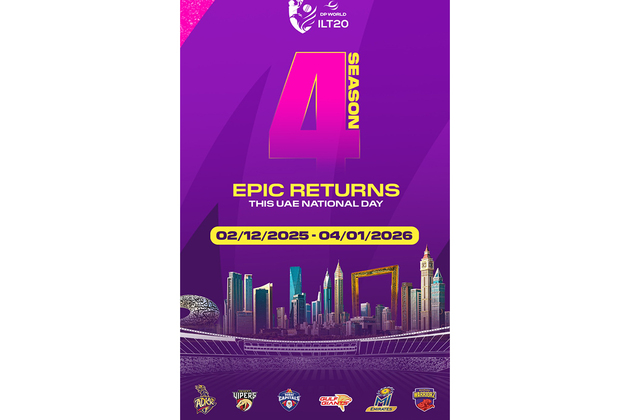 International League T20 season 4 to commence on UAE National Day