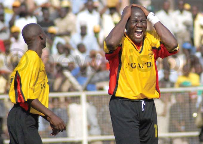  assa rues a missed chance during obs lympic qualifier against fricas at akivubo tadium in arch 2007 he strikers profligacy in front of goal divided opinion over the years 