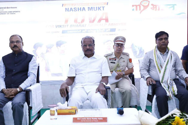 Tripura Governor calls for people's movement against drug abuse at PM's 'Nasha Mukt Yuva Viksit Bharat Sankalp Abhiyan' launch