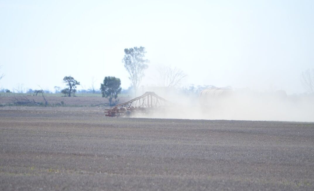 Areas of central and northern New South Wales are in desperate need of moisture. 
