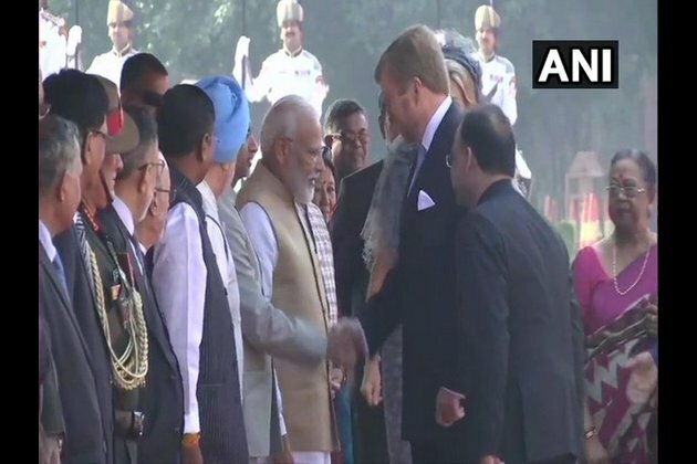 New Delhi: Dutch King, Queen meet President Kovind, PM Modi