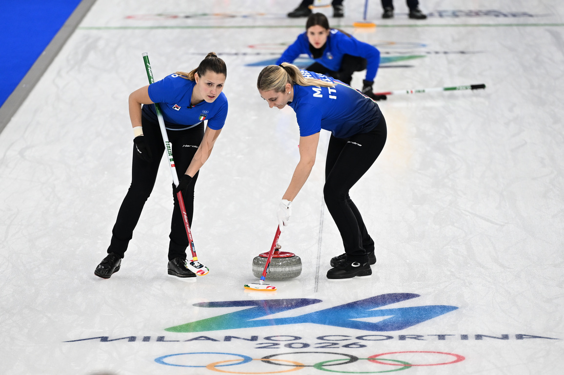 (MICO2026)ITALY-CORTINA D'AMPEZZO-OLYMPIC WINTER GAMES-CURLING-WOMEN-ROUND ROBIN
