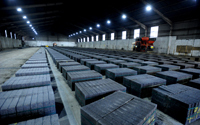 CEMEX factory produces blocks for housing market