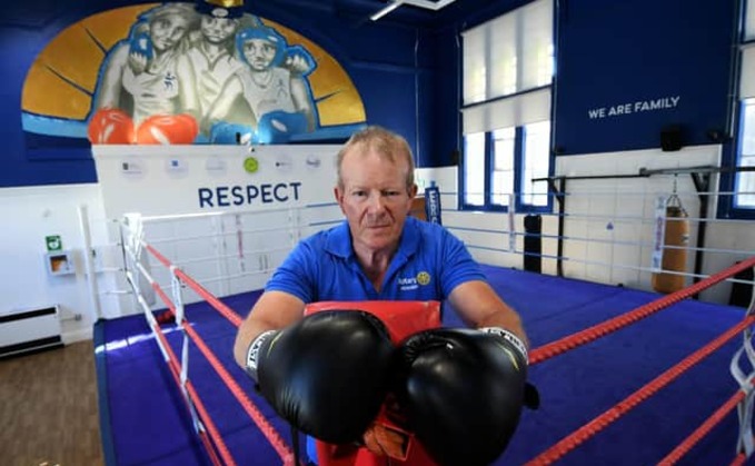 Richard Longthorp completed over 30,000 press-ups to raise funds for Parkinson's UK and boxing clubs which provide exercise activities for people living with the condition