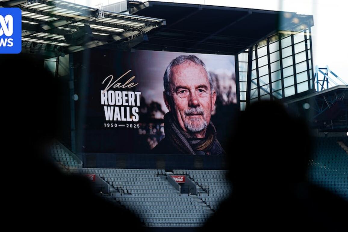 AFL giant Robert Walls remembered at moving MCG funeral service