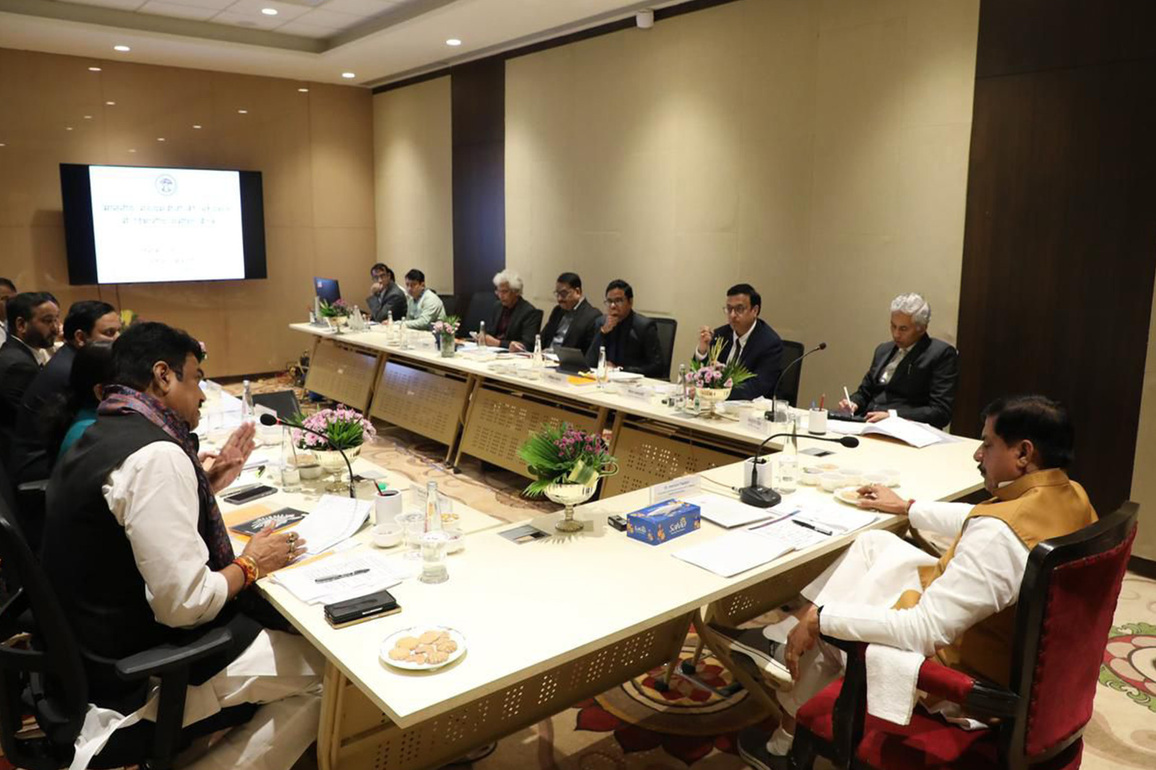 MP: CM Mohan Yadav holds review meeting of Food, Civil Supplies and Consumer Protection Department in Khajuraho