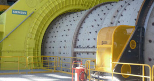 Peasquito completes new process line