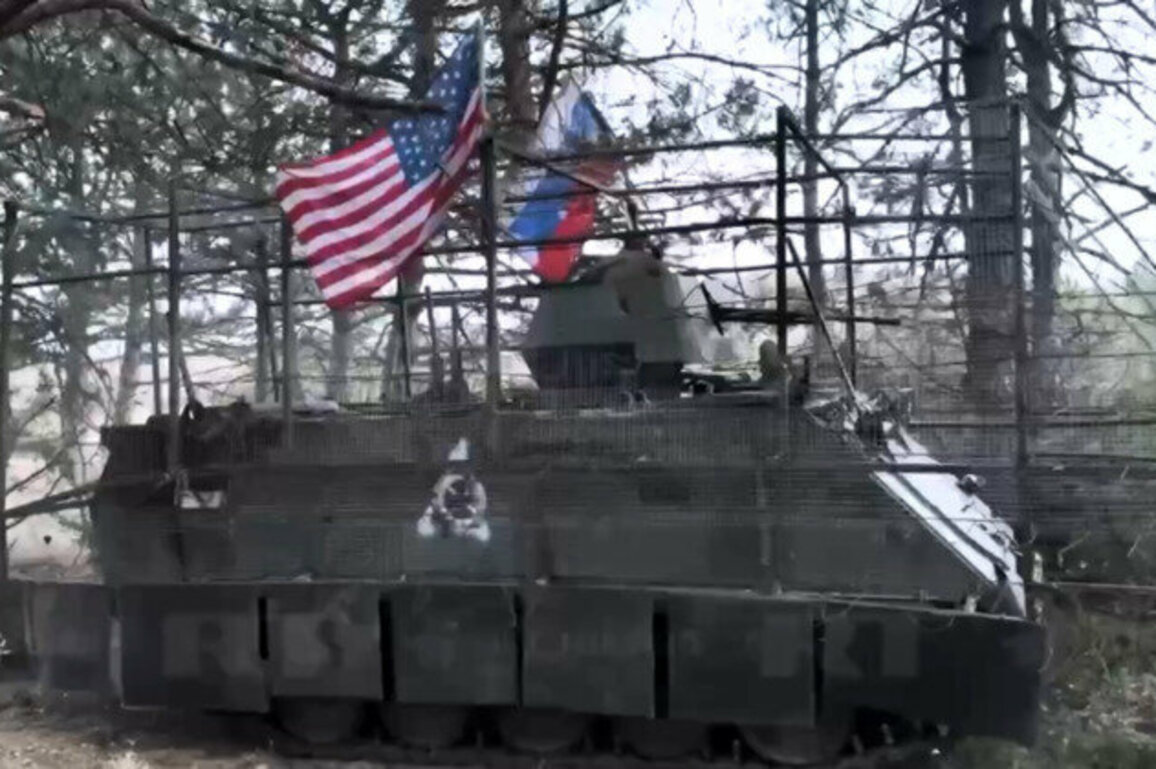 Russian troops from viral video explain why they hoisted US flag
