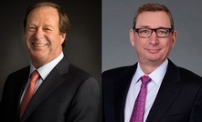 Detour's chairman Michael Kenyon (left) will take over the role of interim CEO after Paul Martin (right) retires