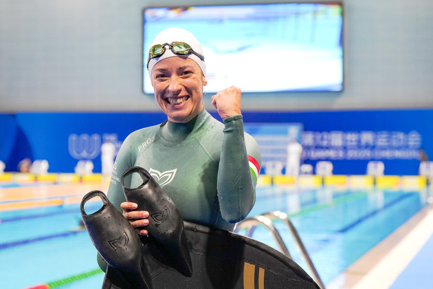 (SP)CHINA-CHENGDU-THE WORLD GAMES 2025-FREEDIVING-WOMEN'S DYNAMIC WITH FINS-FINAL (CN)