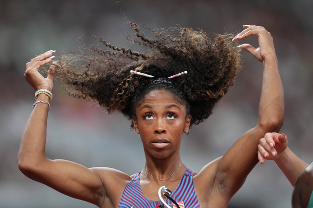 (SP)JAPAN-TOKYO-ATHLETICS-WORLD ATHLETICS CHAMPIONSHIPS-WOMEN'S 100M HURDLES-SEMIFINAL