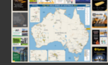 Australia's Mining Monthly: Top 100 Gold Mines of Australia Map 2021