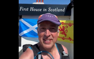 Good News Corner: Club Vita's Douglas Anderson runs length of Britain for CRUK