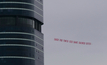  GetUp! flew a plane past Rio Tinto's Brisbane office yesterday with a strong message