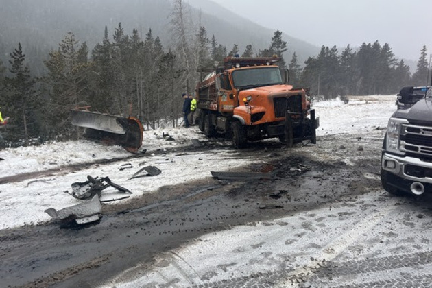 Fatal snow plow, youth hockey team crash on I-70 sends 8 to hospital