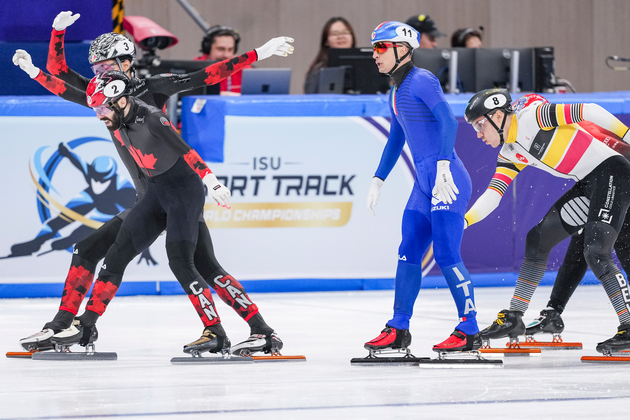 (SP)CHINA-BEIJING-SHORT TRACK SPEED SKATING-WORLD CHAMPIONSHIPS-MEN'S 1000M(CN)