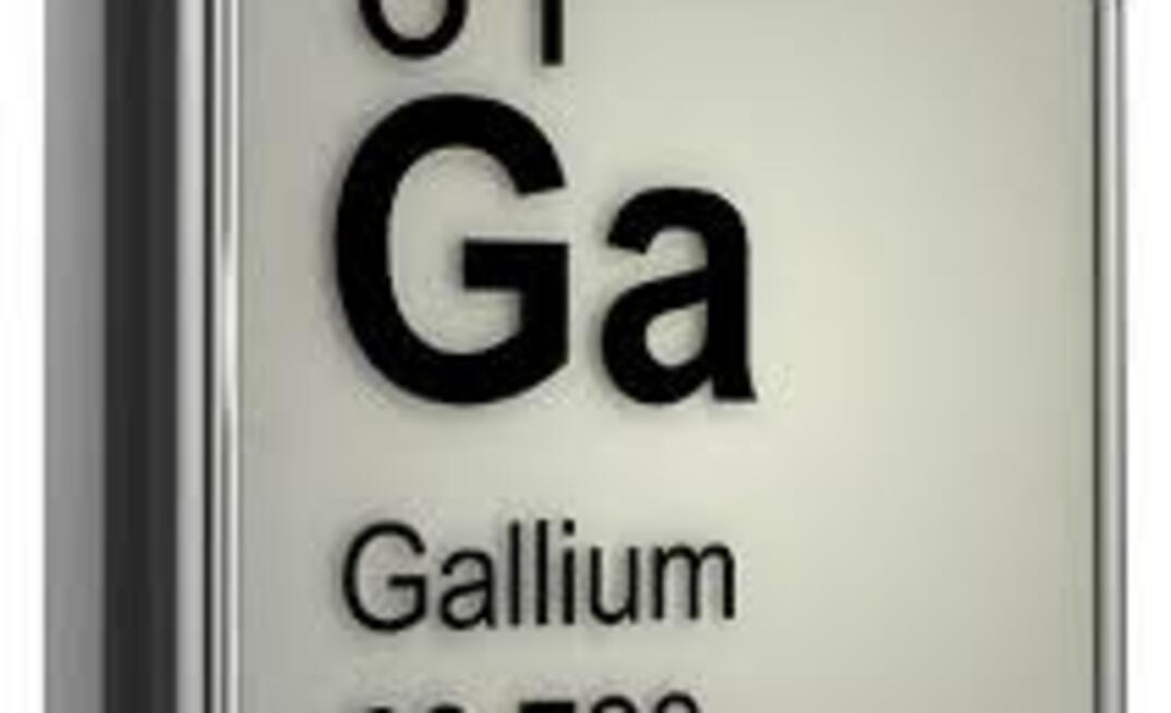 Gallium as an element