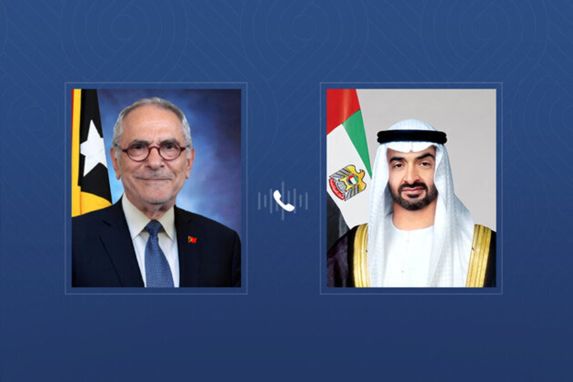 President of Timor-Leste reaffirms solidarity with the UAE during call with UAE President