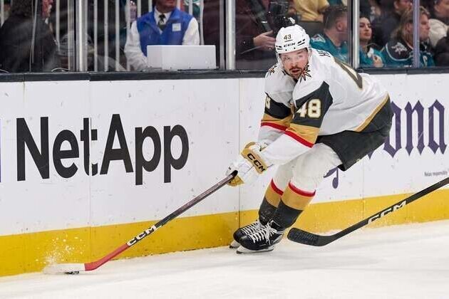 NHL roundup: Tomas Hertl's career night spurs Knights' rout of Sharks