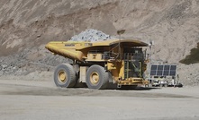  Komatsu’s 930E haul truck at Anglo American's Los Bronces copper mine in Chile