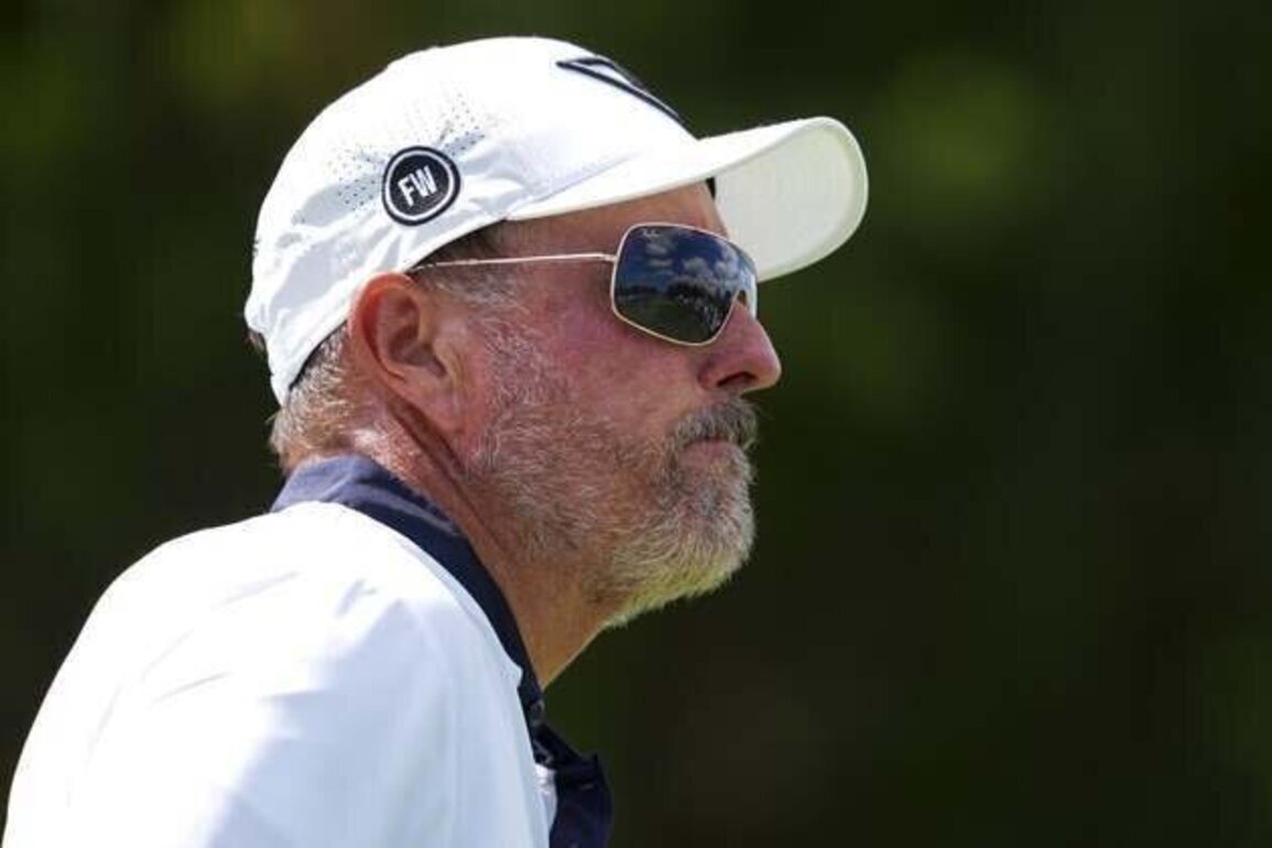 Phil Mickelson out of LIV Virginia, listed in PGA Championship field