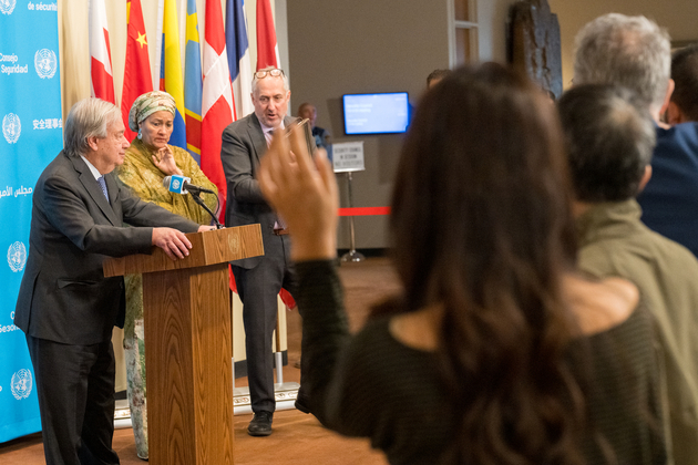 UN-GUTERRES-PRESS ENCOUNTER-HORMUZ