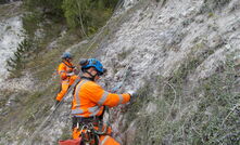  Slope stabilisation work being undertaken by CAN in South London 