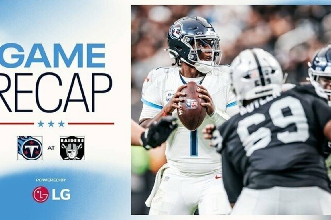 Titans Fall 20-10 to Raiders, Drop to 1-5 on the Season