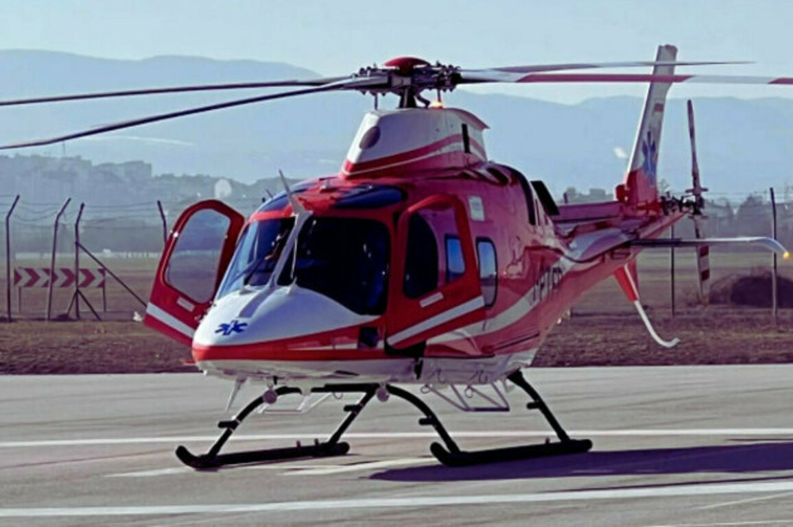 Third Bulgarian Medical Helicopter Set to Arrive from Italy Soon