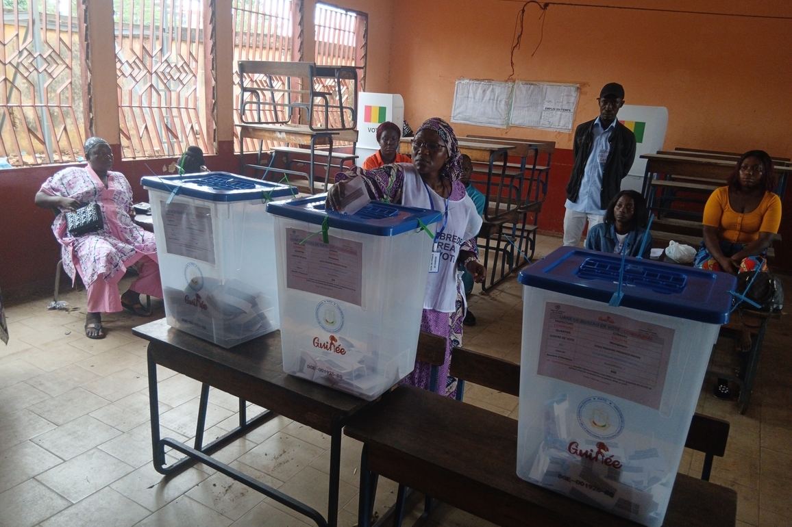 GUINEA-CONAKRY-LEGISLATIVE AND LOCAL ELECTIONS-VOTE